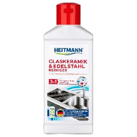 Heitmann Mleczko do płyt ceramicznych i stali nierdzewnej 250ml