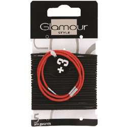 Inter-Vion Gumki 24 sztuki czarne bez metalu + 3 gratis 414686