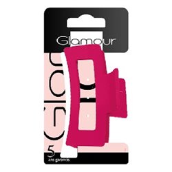 Inter-vion Klamra do włosów neon róż 417484