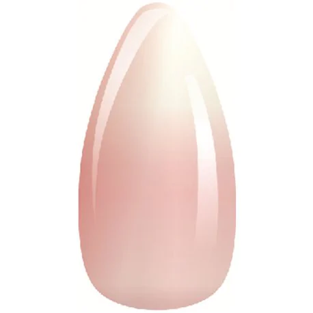 Inter-Vion Sztuczne paznokcie - kształt stiletto różowo - białe ombre 498832