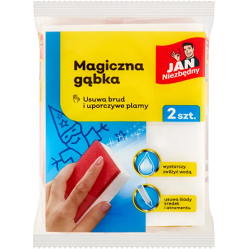 Jan Niezbędny Magiczna gąbka 2 sztuki