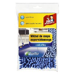 Jan Niezbędny Mop płaski mikrofibra wkład granatowy