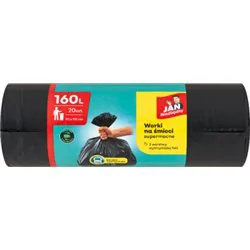 Jan Niezbędny Worki na śmieci 160 l 20 sztuk