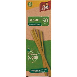 Jan Niezbędny Zielony Dom słomki ze słomy 50szt