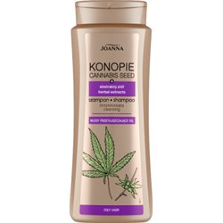Joanna Konopie Szampon oczyszczający 400 ml