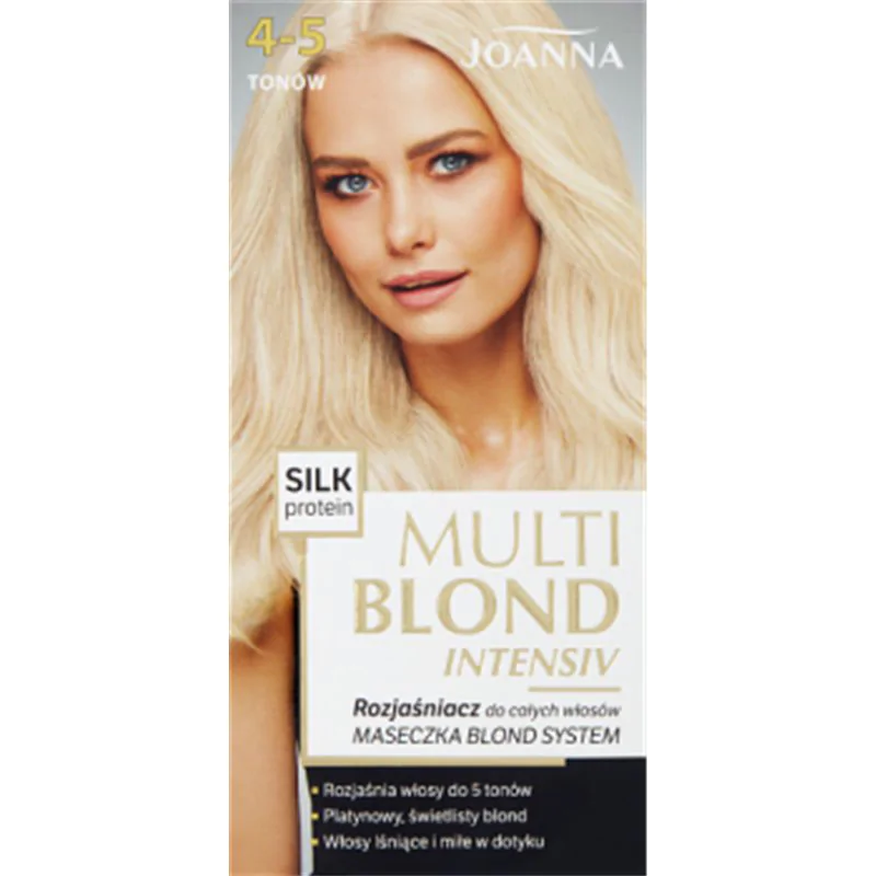Joanna Multi Blond Intensiv Rozjaśniacz do całych włosów 4-5 tonów