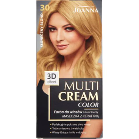 Joanna Multi Cream color Farba do włosów 30.5 Słoneczny blond