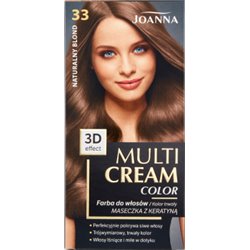 Joanna Multi Cream color Farba do włosów 33 NATURALNY BLOND