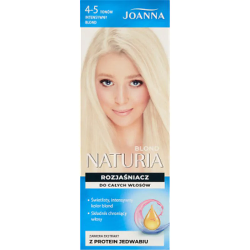 Joanna Naturia Blond Rozjaśniacz do całych włosów 4-5 tonów