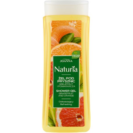 Joanna Naturia Body Żel pod prysznic z grejpfrutem i pomarańczą 300 ml