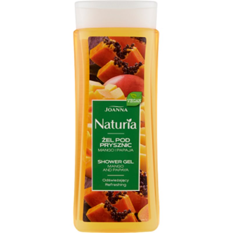 Joanna Naturia Body Żel pod prysznic z mango i papają 300 ml
