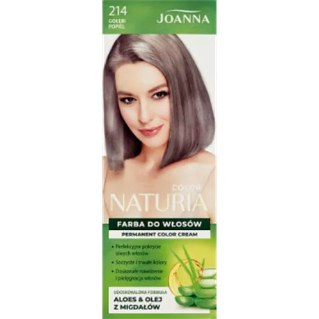 Joanna Naturia color Farba do włosów gołębi popiel 214