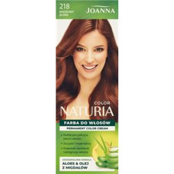 Joanna Naturia color Farba do włosów miedziany blond 218