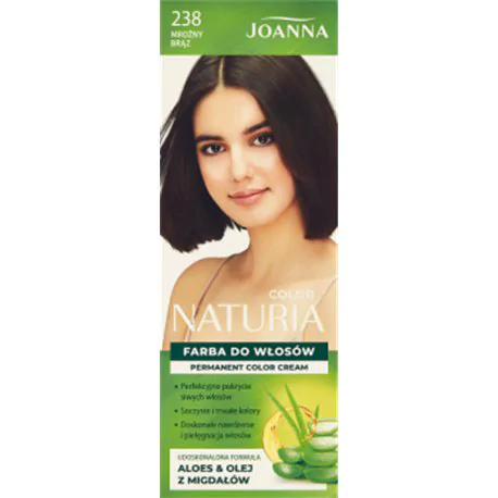 Joanna Naturia color Farba do włosów Mroźny brąz 238