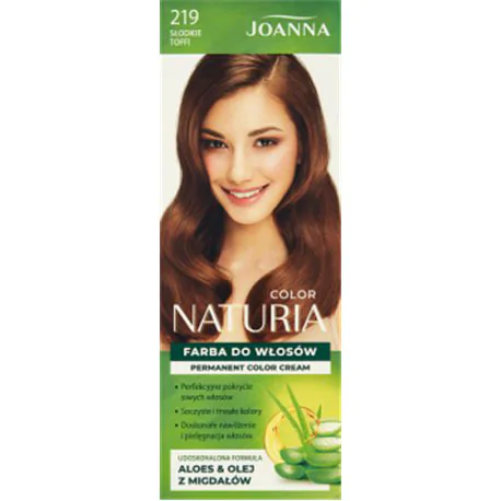 Joanna Naturia color Farba do włosów słodkie toffi 219