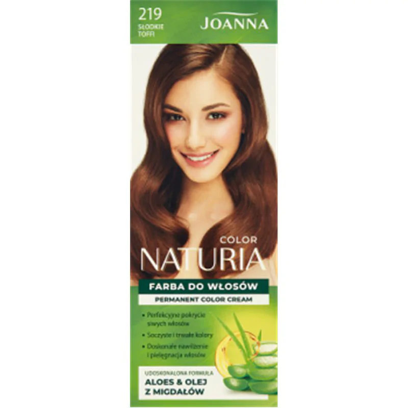 Joanna Naturia color Farba do włosów słodkie toffi 219