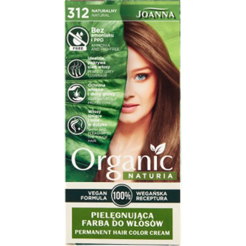 Joanna Naturia Organic Farba do włosów 312 Naturalny