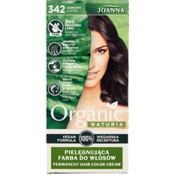 Joanna Naturia Organic Farba do włosów 342 kawowy
