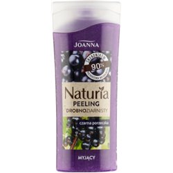 Joanna Naturia Peeling drobnoziarnisty czarna porzeczka 100 g