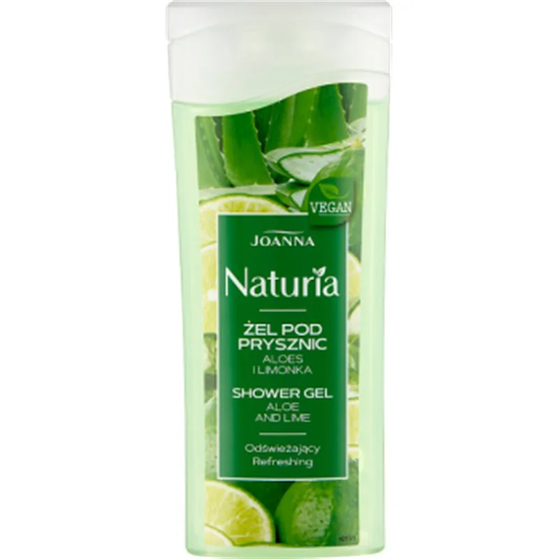 Joanna Naturia Żel pod prysznic energizujący Aloes Limonka 100 ml