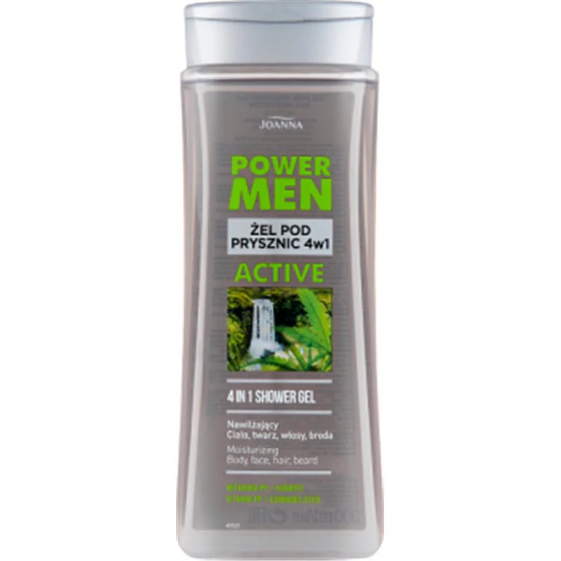 Joanna Power Men Active Żel pod prysznic 4w1 300 ml