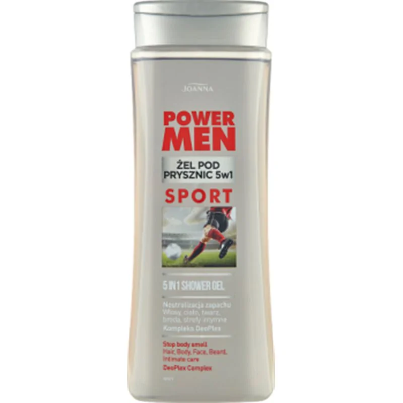 Joanna Power Men Sport Żel pod prysznic 5w1 300 ml