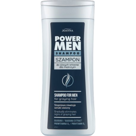 Joanna Power Men Szampon do siwych włosów dla mężczyzn 200 ml