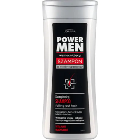Joanna Power Men Wzmacniający szampon do włosów wypadających 200 ml