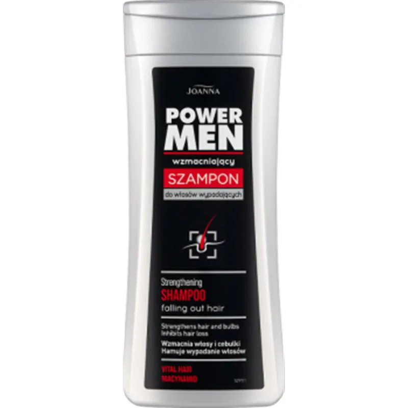 Joanna Power Men Wzmacniający szampon do włosów wypadających 200 ml