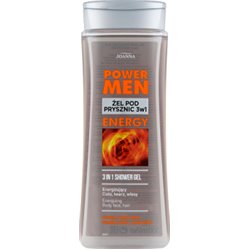 Joanna Power Men Żel pod prysznic dla mężczyzn guarana czarny pieprz 300 ml