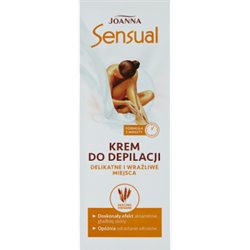 Joanna Sensual Krem do depilacji delikatne i wrażliwe miejsca 100 g