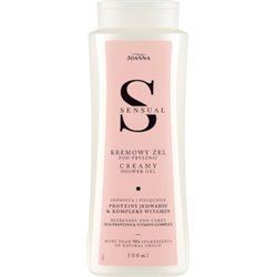 Joanna Sensual Kremowy żel pod prysznic proteiny jedwabne 500 ml