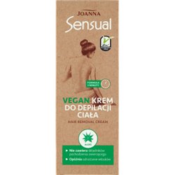 Joanna Sensual Vegan Krem do depilacji ciała 100 g