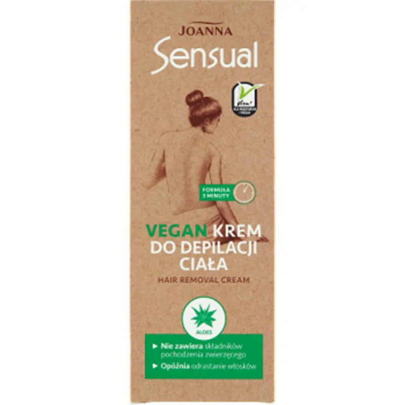 Joanna Sensual Vegan Krem do depilacji ciała 100 g