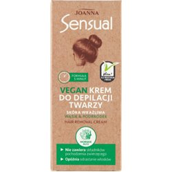 Joanna Sensual Vegan Krem do depilacji twarzy 20 g