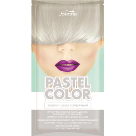 Joanna szamponetka Pastel Color Srebrny 35 g szampon koloryzujący