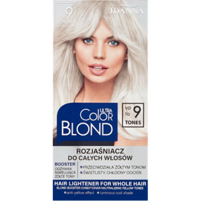 Joanna Ultra Color Blond Rozjaśniacz do całych włosów do 9 tonów