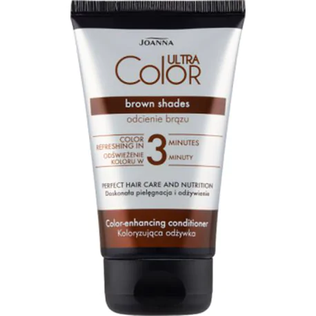 Joanna Ultra Color Koloryzująca odżywka odcienie brązu 100 g