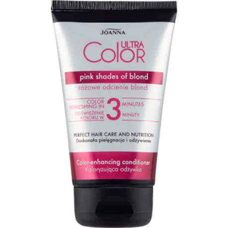 Joanna Ultra Color Koloryzująca odżywka różowe odcienie blond 100 g