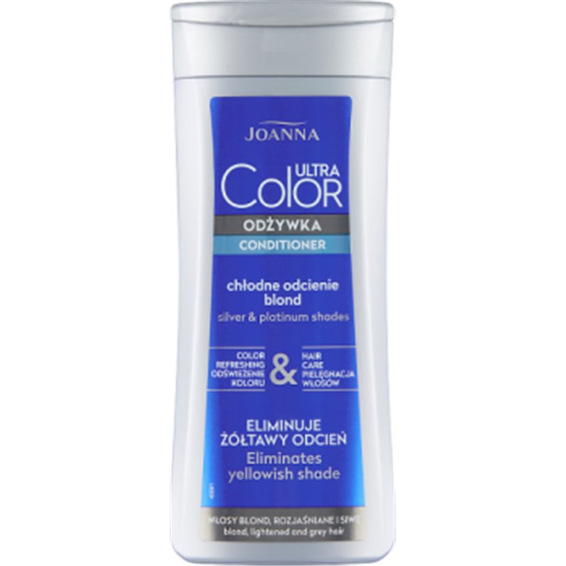 Joanna Ultra Color System Odżywka włosy blond rozjaśniane i siwe 200 g