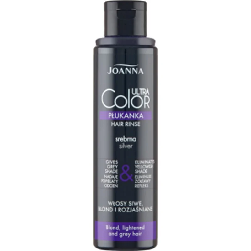 Joanna Ultra Color System Płukanka do włosów srebrna 150 ml