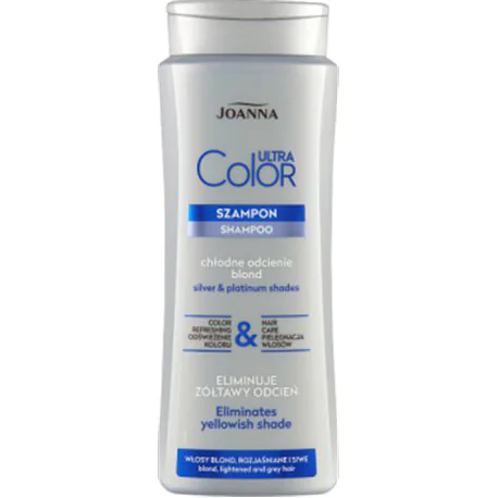 Joanna Ultra Color System Szampon włosy blond rozjaśniane i siwe 400 ml