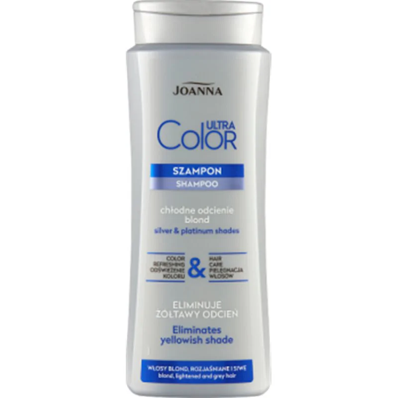 Joanna Ultra Color System Szampon włosy blond rozjaśniane i siwe 400 ml