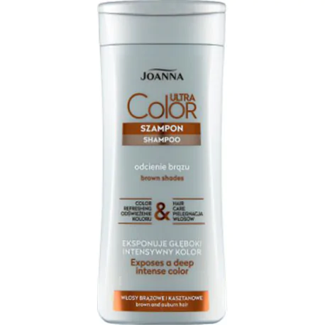 Joanna Ultra Color System Szampon włosy brązowe i kasztanowe 200 ml