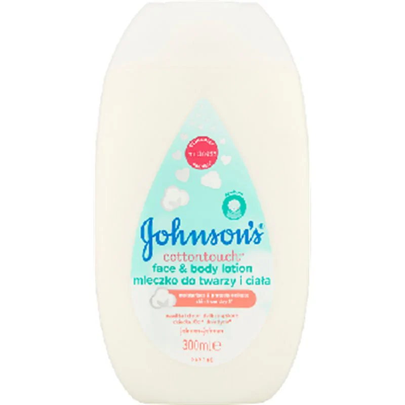 Johnson's Mleczko do twarzy i ciała Cottontouch 300 ml