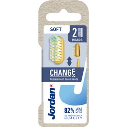Jordan Change wymienne końcówki do szczoteczki Soft 2szt