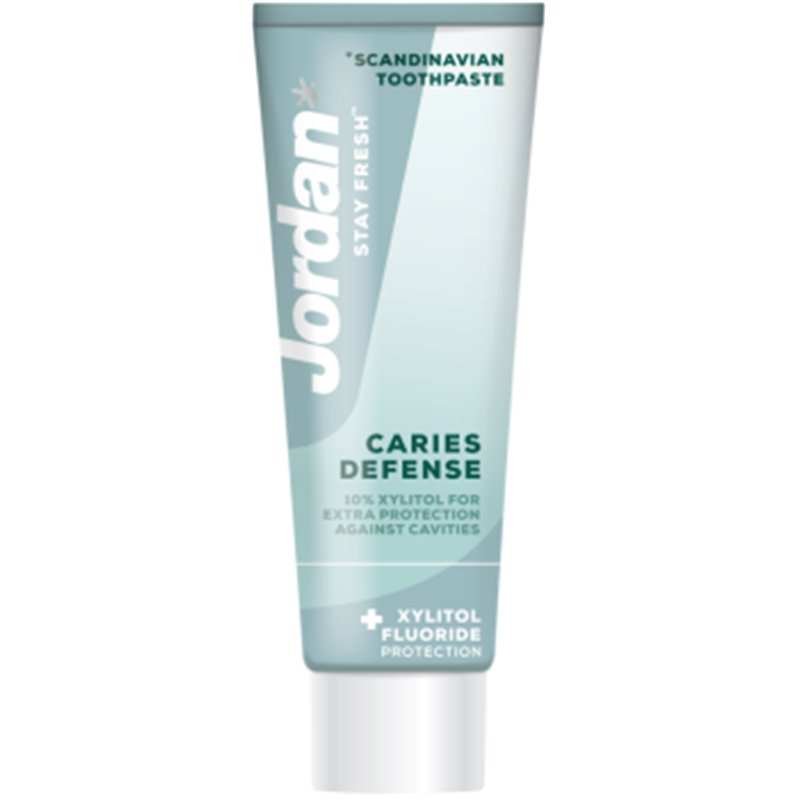 Jordan pasta do zębów Caries Defense 75ml Jordan pasta do zębów Caries Defense 75ml