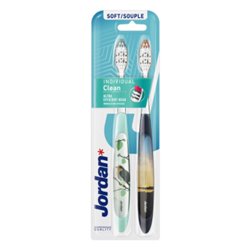 Jordan szczoteczka do zębów individual clean soft 2-pack