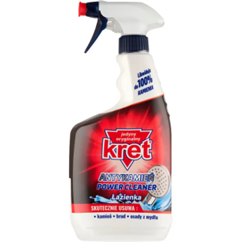 Kret Antykamień spray do czyszczenia łazienek 620 ml