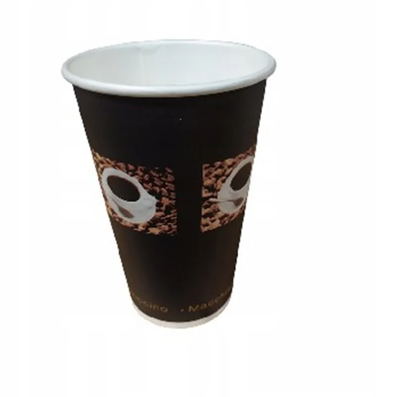 Kubek papierowy 400ml coffee 50szt